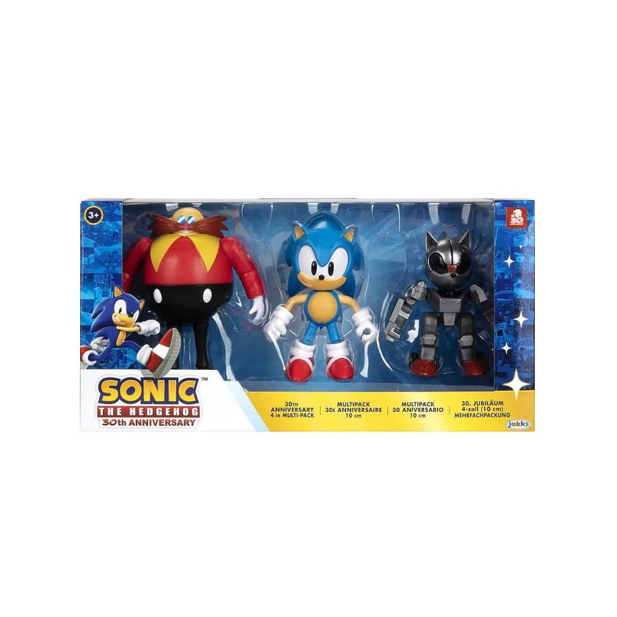 Juguetes Sonic y Sega All Stars | Sonic 4" Figure Multi-Pack