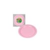 Juguetes Alijuguetes | S/10 Plato Carton Rosa Baby 20 Cm