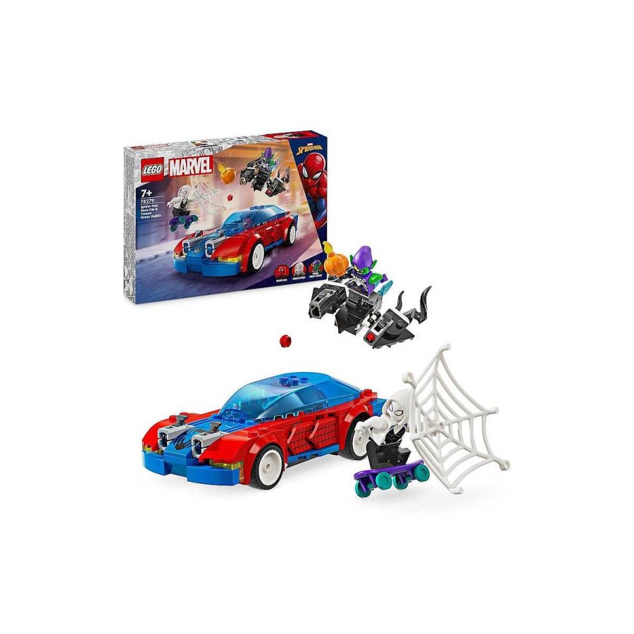 Juguetes Lego | Coche De Carreras De Spiderman Y Duende Lego