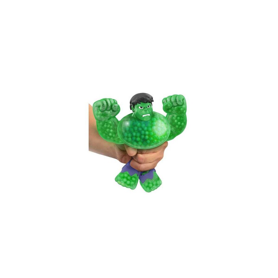 Juguetes Goo Jit Zu | Figura Marvel Goo Jit Zu Increible Hulk