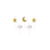 Juguetes Alijuguetes | Velas De Cumplea Os Little Stars 2-3Cm