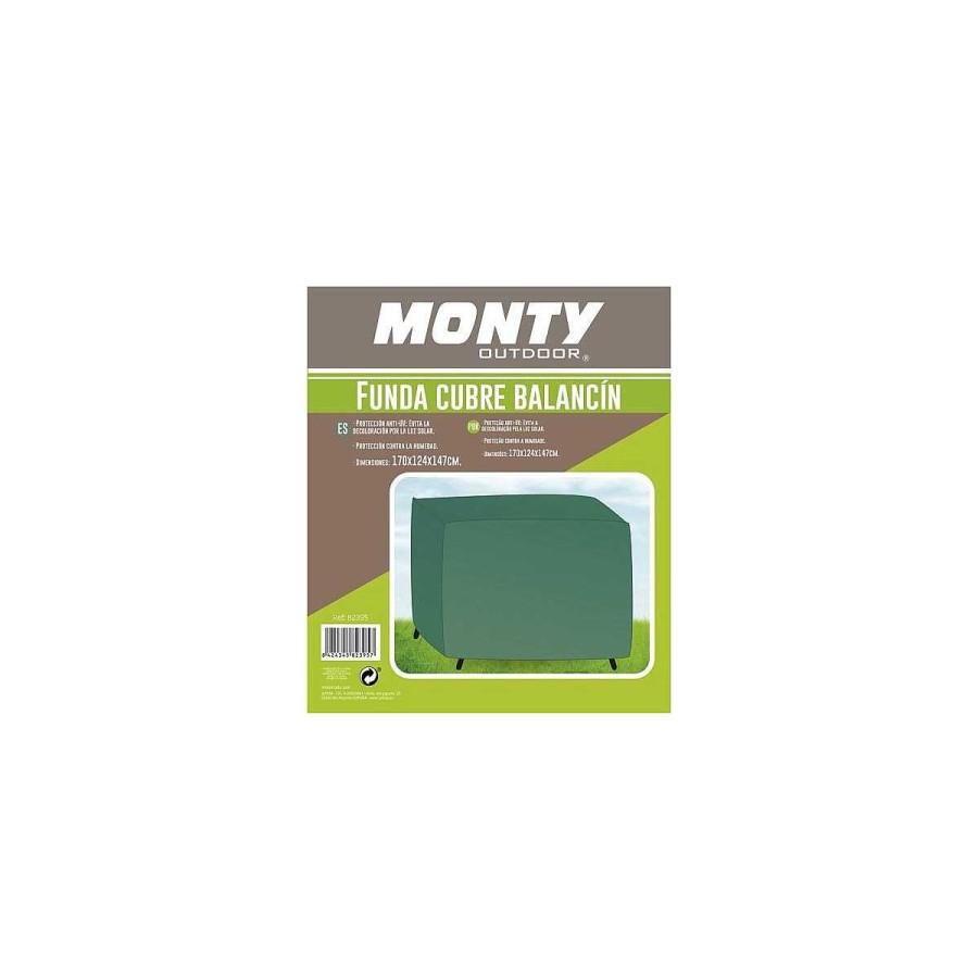 Camping Alijuguetes Fundas De Muebles Para El Jard N | Funda Balancin Rafia Verde