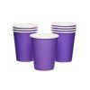 Juguetes Alijuguetes | Vasos De Papel 227Ml Violeta Uva