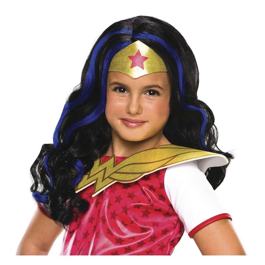 Disfraces DC Comics Pelucas | Peluca Wonder Woman Shg