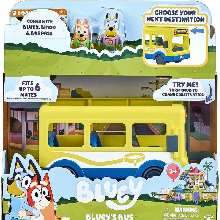 Juguetes Bluey | Bluey Bus Escolar