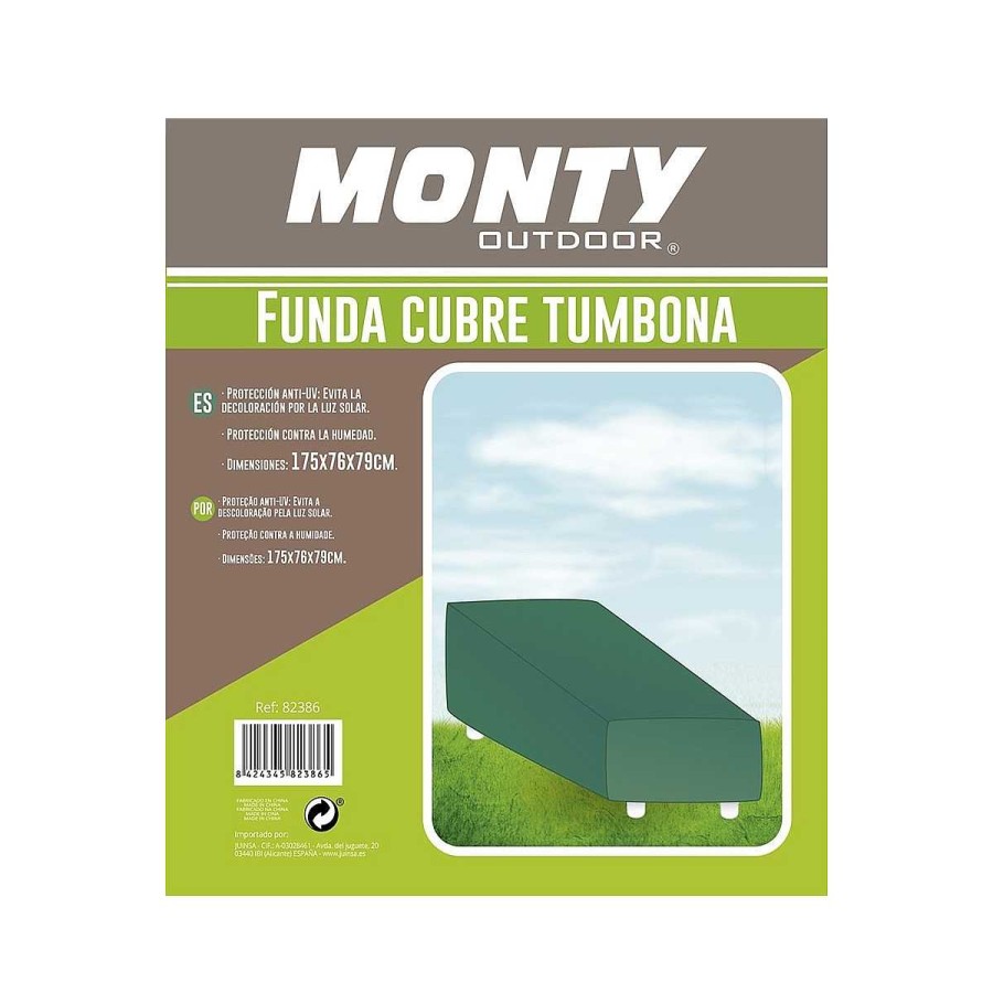 Camping Alijuguetes Fundas De Muebles Para El Jard N | Funda Tumbona Rafia Verde