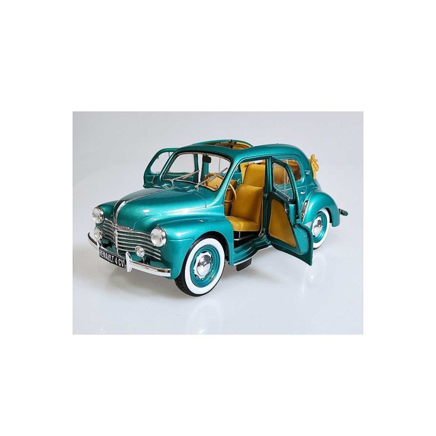 Juguetes Alijuguetes | 1:18 Renault 4Cv Vert Ardenes Metal 1951