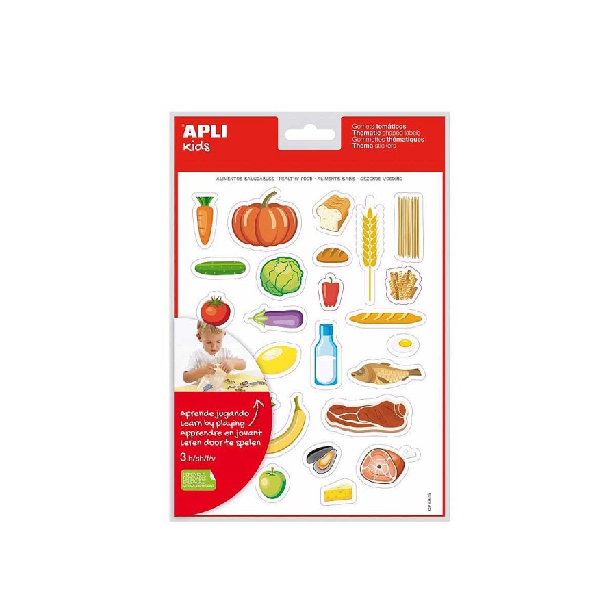 Juguetes Apli Kids | Bolsa Gomets Alimentos Saludables