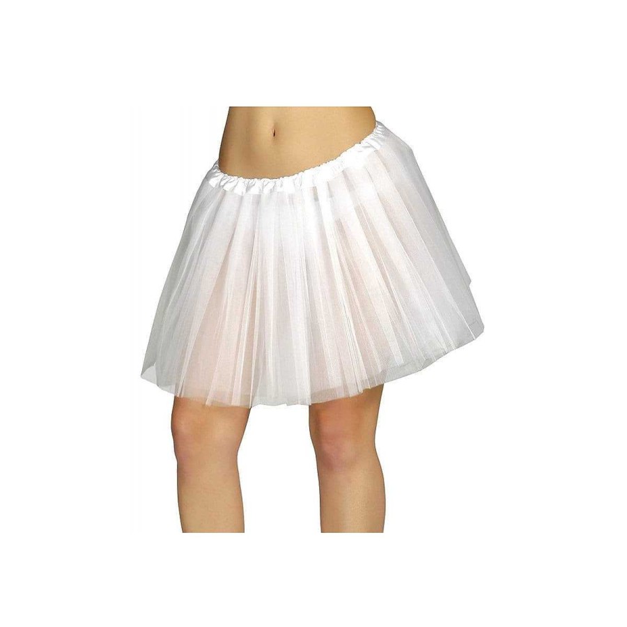 Disfraces Alijuguetes Alas,Tut S Y Boas Para Disfraces | Tutu Blanco 40 Cm Adulta