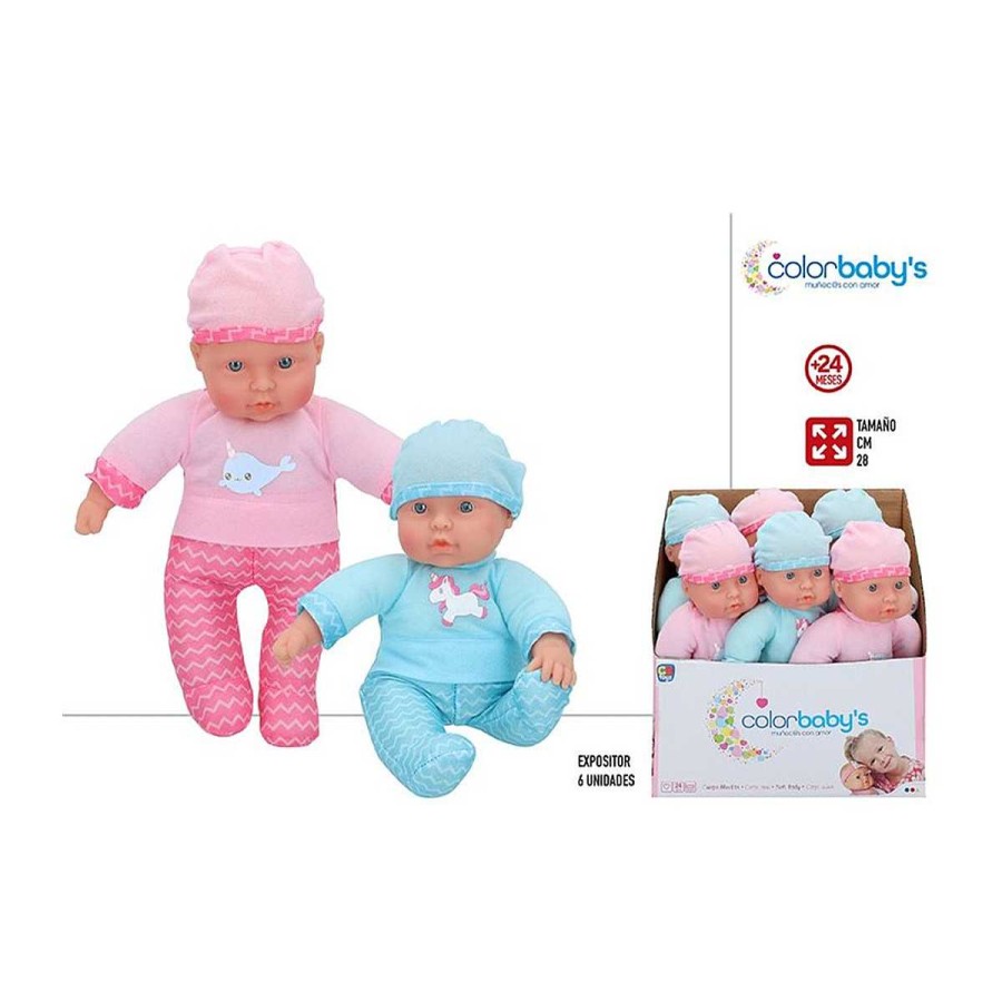 Juguetes Alijuguetes | Beb Blandito Colorbaby´S 26 Cm