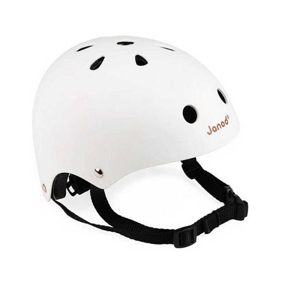 Juguetes JANOD | Casco Blanco Para Bicicleta