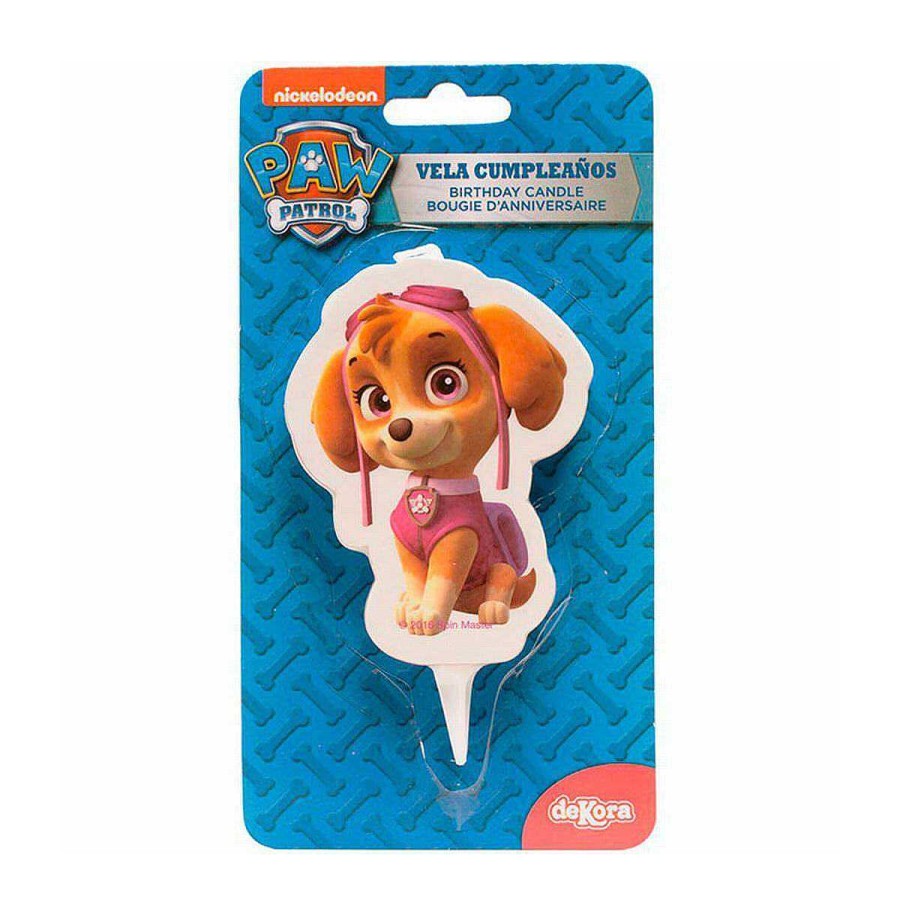 Juguetes Patrulla Canina | Vela Patrulla Canina Skye Figura 7.5 Cm