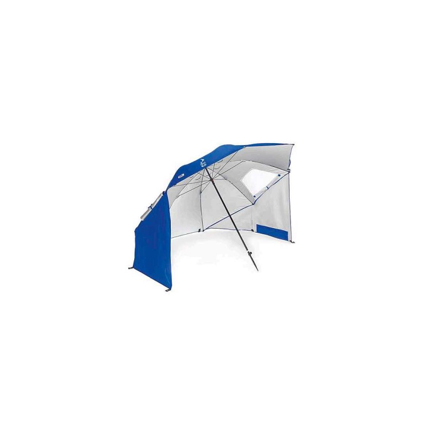 Camping Alijuguetes Camping Y Playa | Parasol Paraviento Ventanas 200 Cm Azul